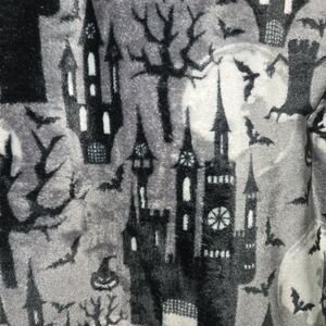 Mystical Castle Halloween Throw Blanket